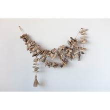 Load image into Gallery viewer, Driftwood Wall Hanging with Jute Tassel
