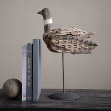 Load image into Gallery viewer, Vintage Reproduction Driftwood Bird on Stand
