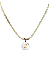 Load image into Gallery viewer, WELL PLAYED INITIAL NECKLACE
