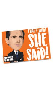 The Office: That's What She Said Magnet