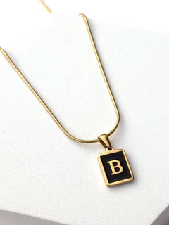 SECRET AGENT INITIAL NECKLACE