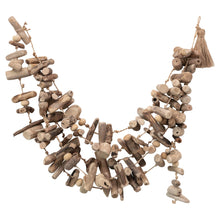 Load image into Gallery viewer, Driftwood Wall Hanging with Jute Tassel
